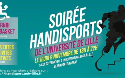 09 nov – Ateliers Yoga à la soirée Handisports de Lille 2