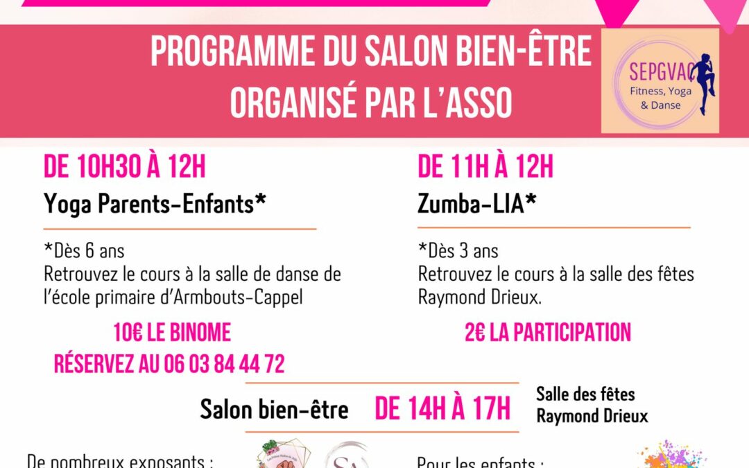 Yoga Parents Enfants (Armbouts Cappel) – Le samedi 14 octobre 2023 – 10h30 à 12h